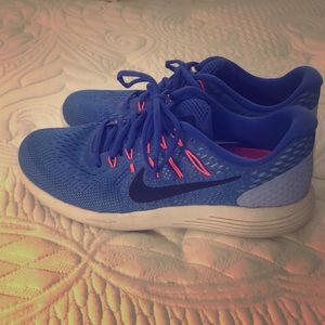 Nike Lunarglide athletic shoes